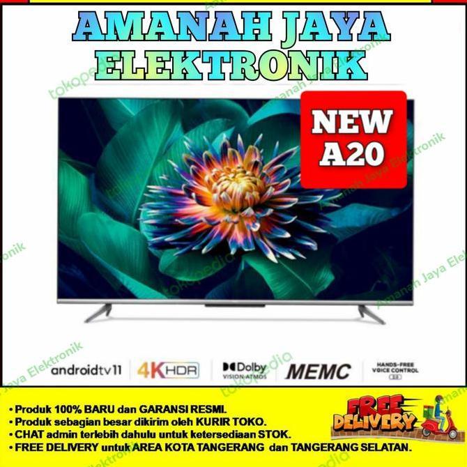 Goodseller- TCL 55A20 Android TV 55 inch Android 11.0 UHD 4K | TCL A20 DOLBY ATMOS