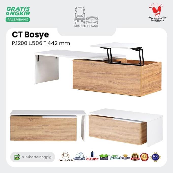 Olympic Coffee Table CT BOSYE Meja Kopi Meja Tamu Minimalis Meja Teras