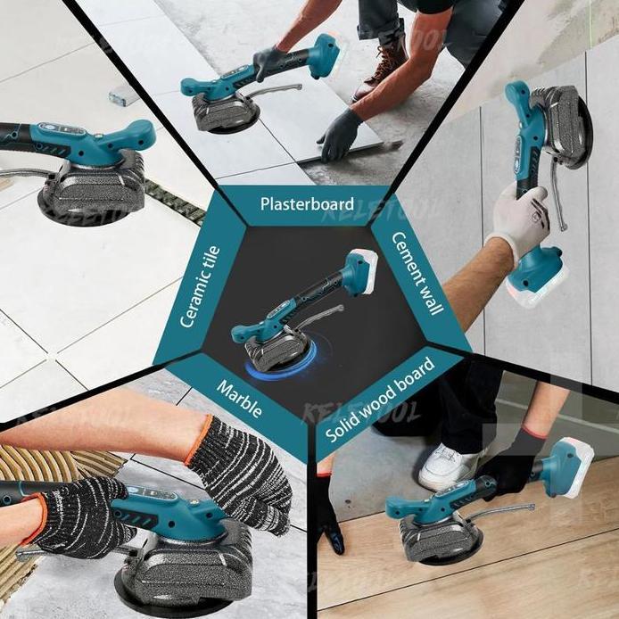 Keletool 5800W Mesin Ubin Memasang Keramik 100Kg Perata Keramik Alat Lantai Pasang Keramik Granit Me
