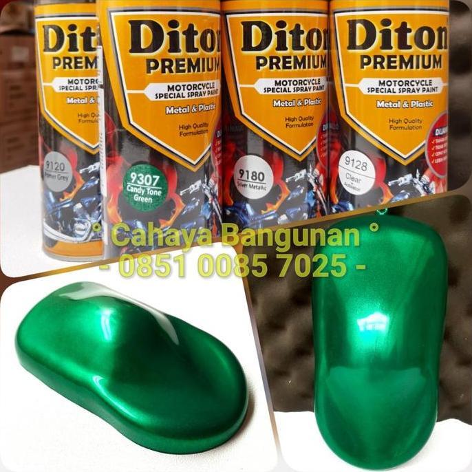 NEW Paket Diton Premium Candy Tone Green Hijau Cat CandyTone Pilox Pylox