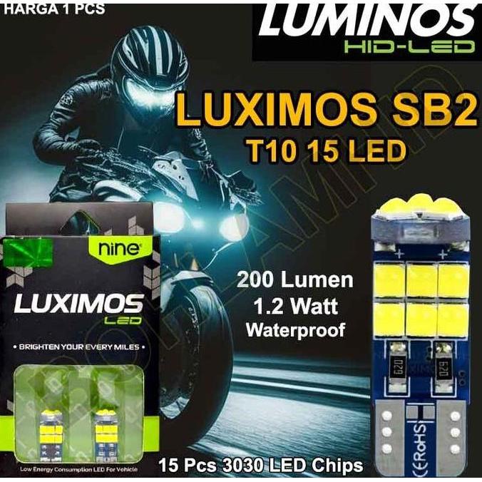 Goodseller- LED Senja Motor Vario 110 Techno T10 Lampu LUXIMOS SB2