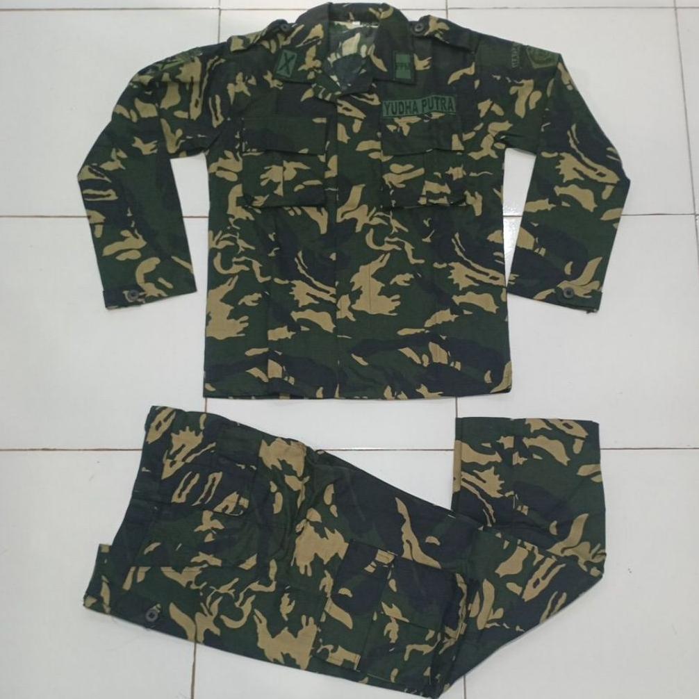 Sales Baju Loreng Ppm Stelan / Baju Pdl Pemuda Panca Marga Premium