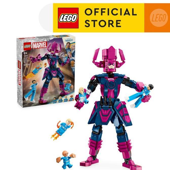 yevaseni - lego super heroes 76316 fantastic four vs. galactus construction figure (427 pieces), bui