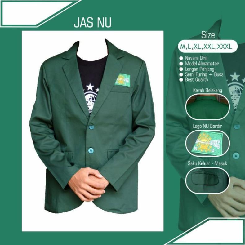 Flash Sale Jaz Nu Jaz Nahdlatul Ulama Jas Nu Jaz Premium Jaz Nu Hijau Jaz Almamater Jaz Lengan Panja