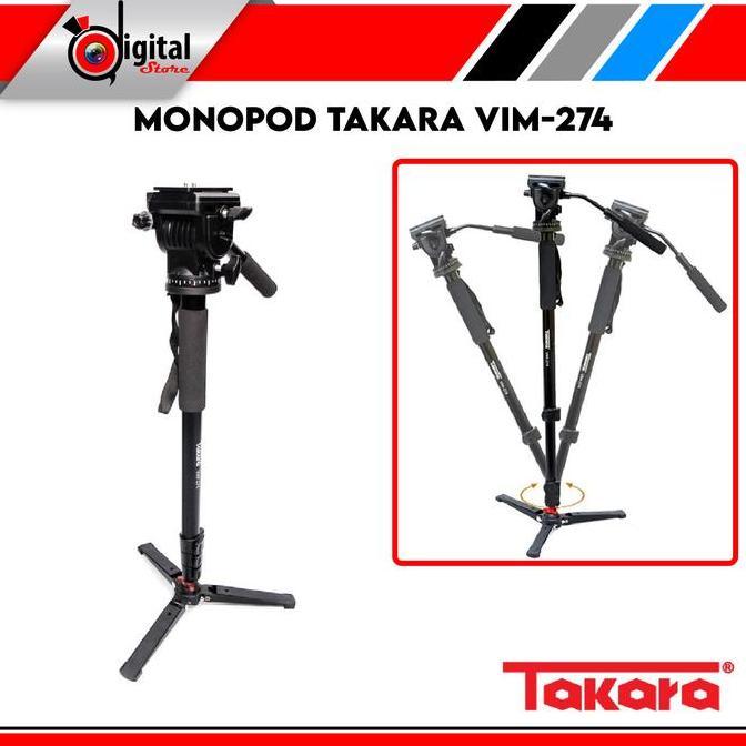 * Monopod Takara Vim-274 Video Monopod *