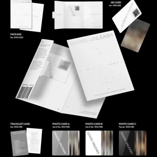 WIDHURIE ENHYPEN - DESIRE: UNLEASH (WEVERSE VER.) / UNLEASH ver.WEVERSE ENHYPEN