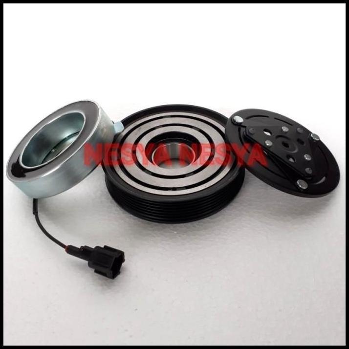 DISKON MAGNET MAGNIT CLUTCH CLAT KLAT PULLEY PULLY PULY PULI COMPRESSOR COMPRESOR KOMPRESSOR KOMPRES