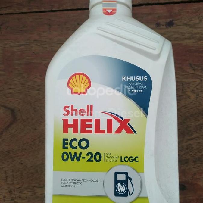:<:<:<:<] OLI MOBIL SHELL HELIX 0W - 20 API SN SINTESIS MOBIL LCGC  0W20