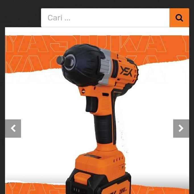 *$*$*$*$] Bor  Brushless Cordless Impact wrench  DRILL - Impact Pembuka baut