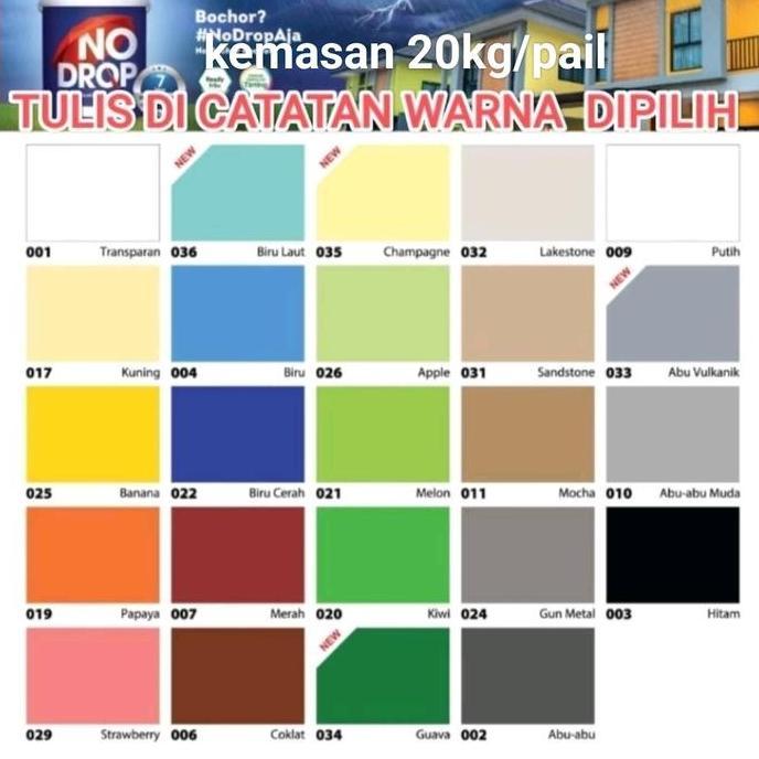 TERMURAH - No drop pelapis anti bocor 20kg,No drop pail 20 kg