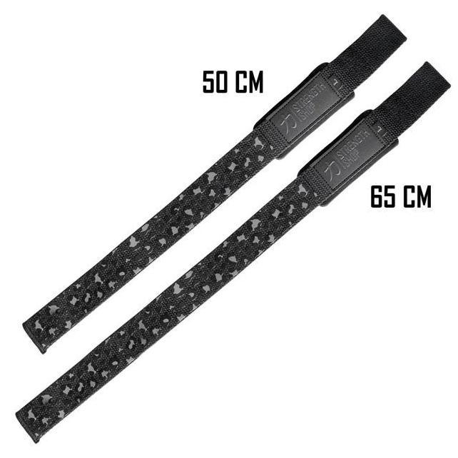 Strength Shop Pro Lifting Straps Dark Leopard Deadlift Wrist Strap Support Handle Wrap Barbell Wraps