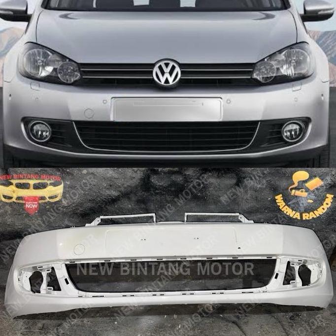 BUMPER DEPAN VW GOLF VOLKSWAGEN GOLF MK6 2012 2015 ORIGINAL BARU