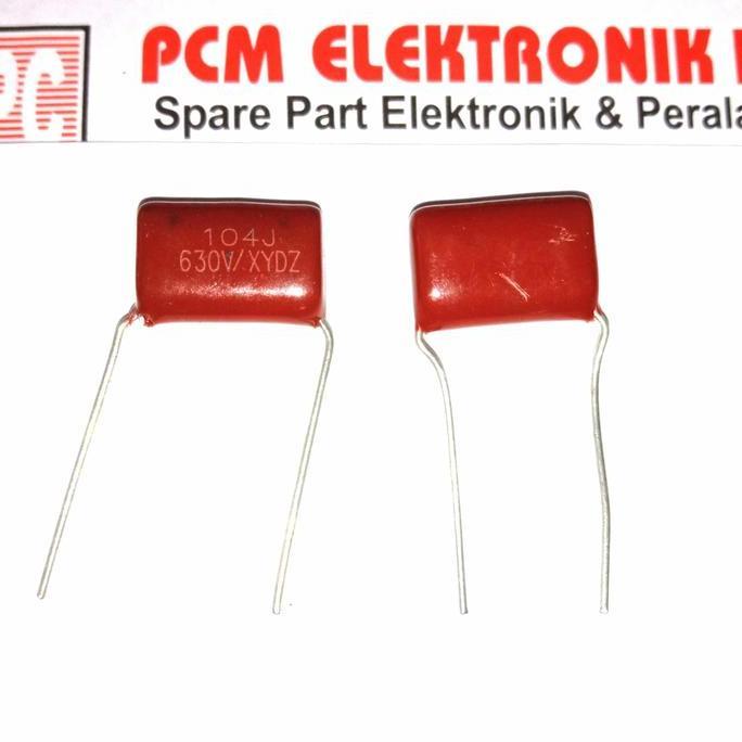 MILAR 104J630V 104J 630V 104 630 100NF 100 NF MYLAR CAPACITOR PCMED