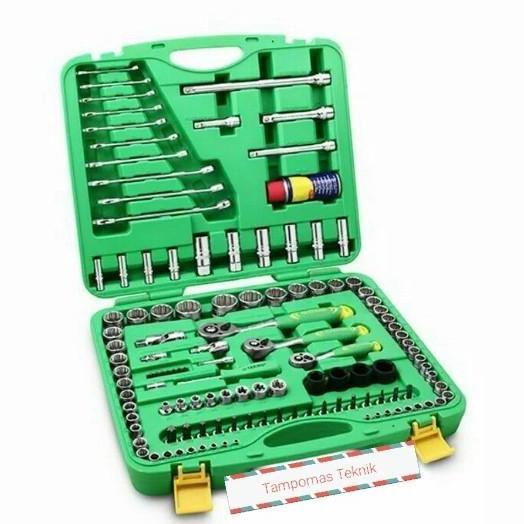 Promo Tool Set Tekiro 120 pcs Kunci Sok Set Tekiro Ring Pas Set Diskon