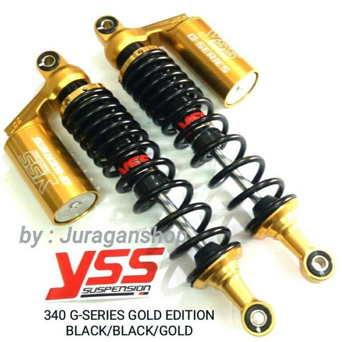 TERBARU - YSS Twinshock 320mm 340mm G series Gold edition Shockbreaker YSS