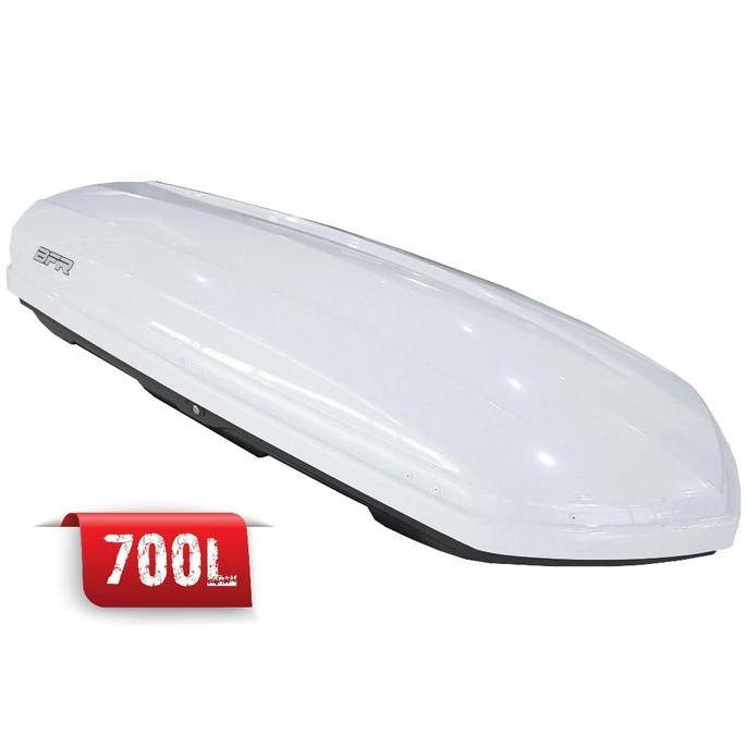 Paket Roof Box Dan Crossbar Roof Box Bagasi Atas Untuk Mobil Innova Reborn Material Abs Original Bfr