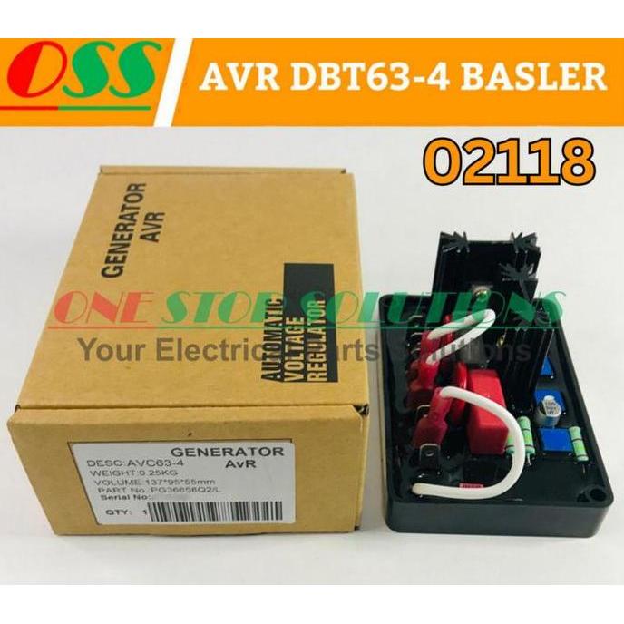 PIPOTEL AVR GENERATOR DBT63-4 DBT 63-4 BASLER AVR GENSET
