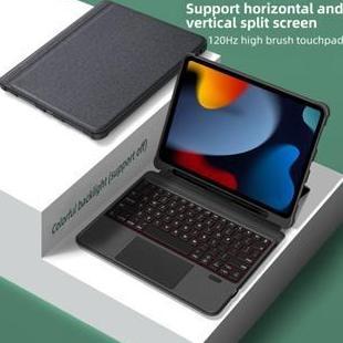 VEQUERE T5207D Case Keyboard Backlight Kompatibel Untuk IPad Pro 11 inch 2018 2020 M1 2021 Ipad Air 