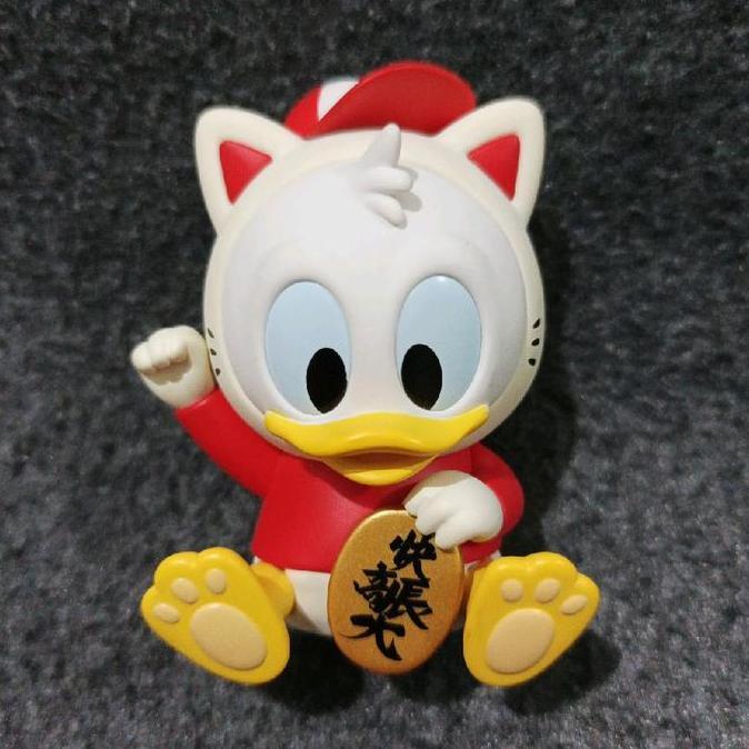 Urdu disney fukuheya lucky series 4 blind box loose - maneki neko huey duck