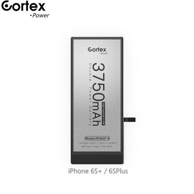 BEBAS ONGKIR - Cortex Power Baterai iPhone 6SPlus / 6S+ / 6SP Double Power IC High Capacity Batre Ba