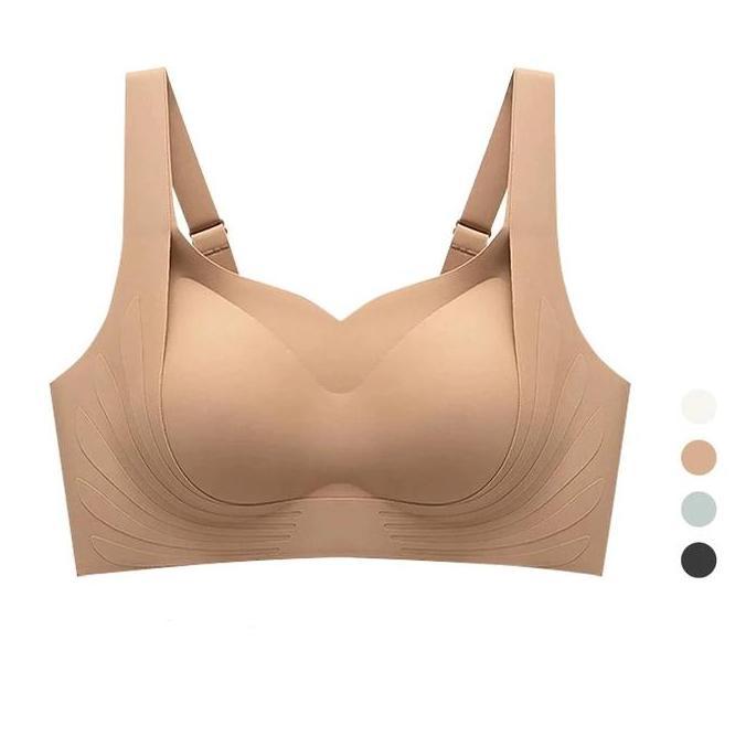 Gym- Polini - Bra Nita Push Up Seamless Tanpa Kat Sport Bra K3 Pakaian Dalam Nita Hh Quality 333