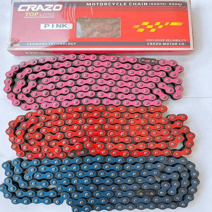 RANTAI SSS 415 / RANTAI WARNA SSS / RANTAI 415 CRAZO WARNA