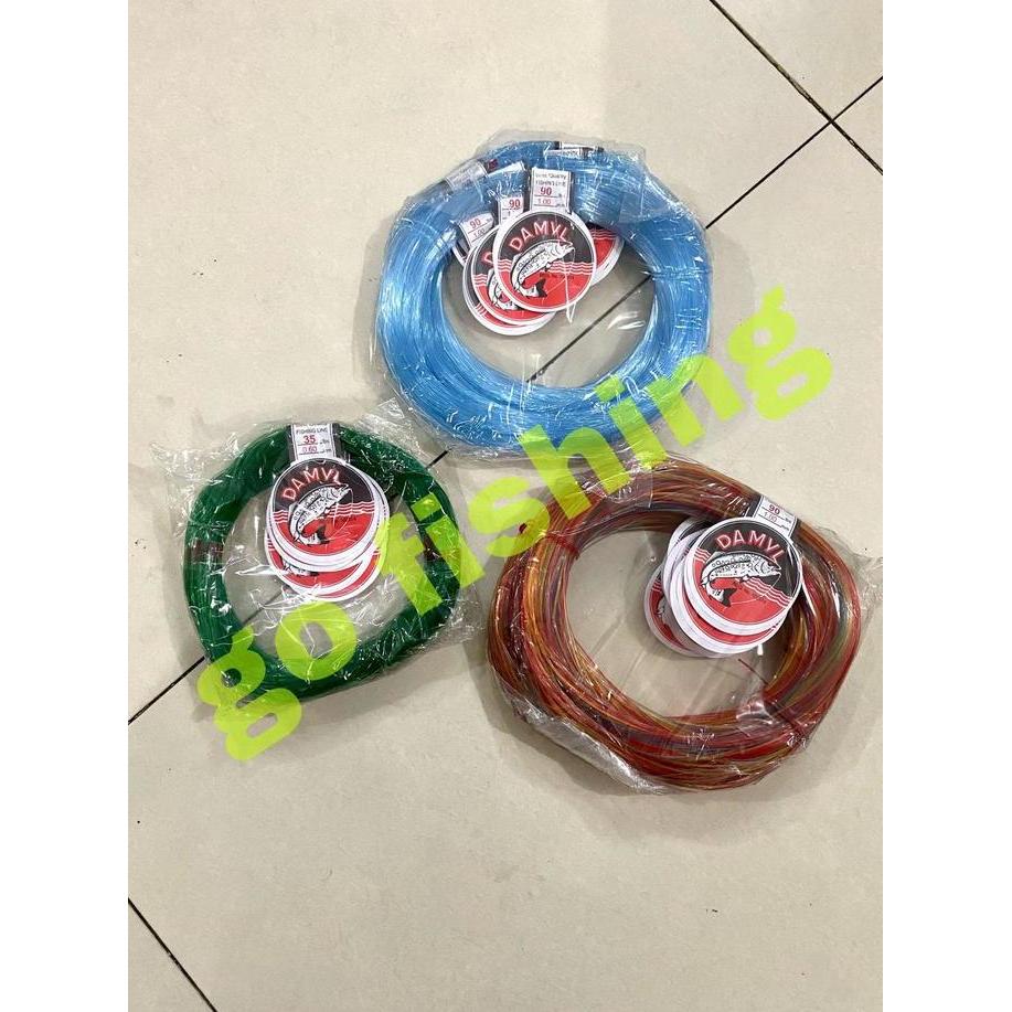 SENAR DAMYL / DAMIL WARNA BIRU- UKURAN LENGKAP 2 LBS - 200 LBS