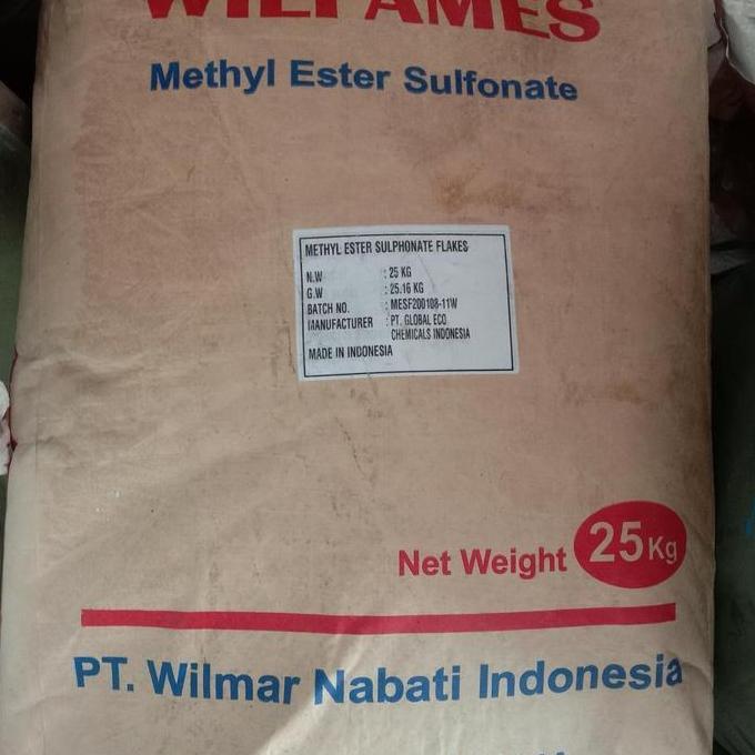 Promo Mes/Meryl Esther sulfonate kemasan 1 sak 25kg Khusus gosend/grab Diskon