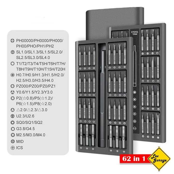 Obeng Set Magnet Reparasi HP Laptop Model Mijia Wiha