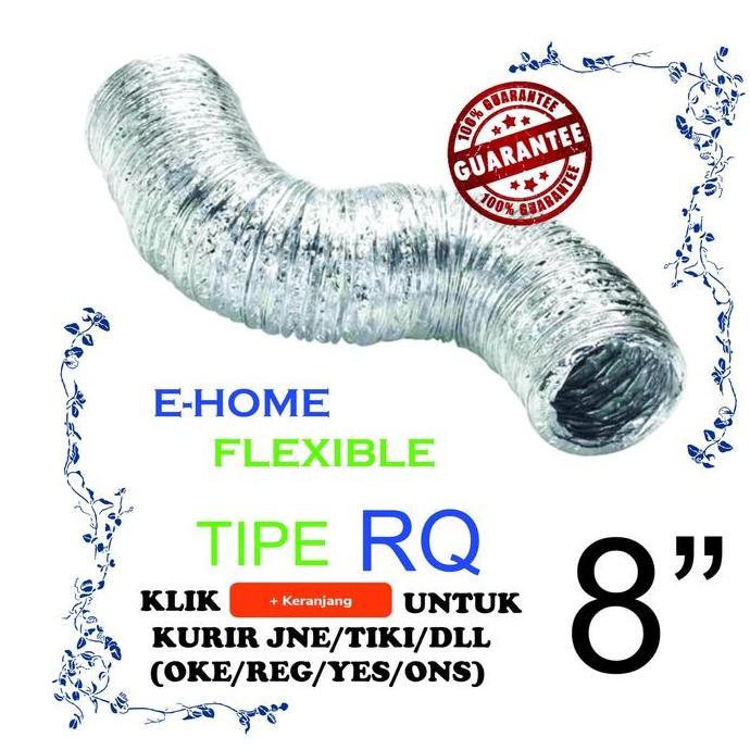 Alumunium flexible ducting 8 inch Diskon