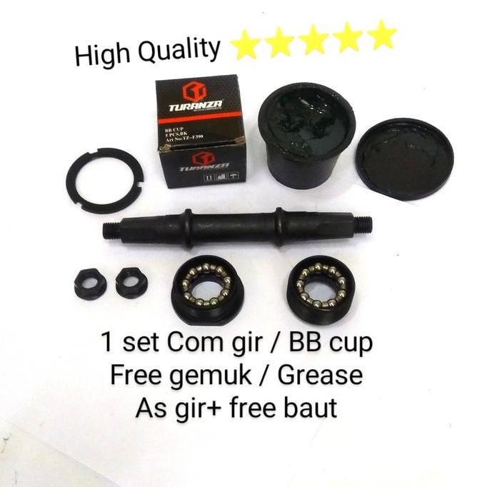 BOTTOM BRACKET COM GIR UNTUK SEPEDA MTB LIPAT FEDERAL FIXIE POLYGON