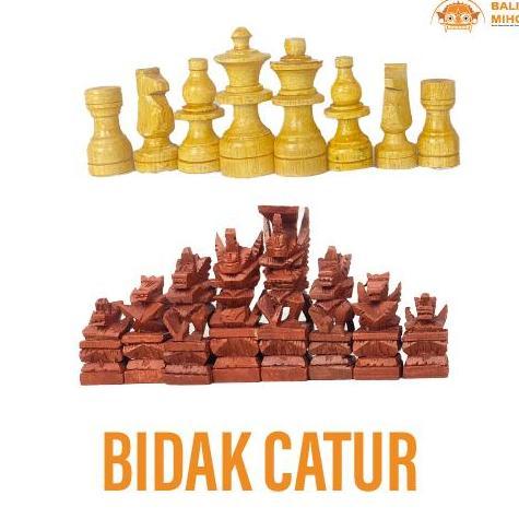 :0:0:0] Bidak Catur Bali/Pion Catur Bali/Bidak Nasional/Bidak Catur Kayu