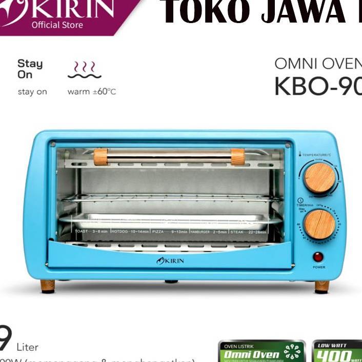 Oven Mini Kirin/Oven + Microwave Kirin Kbo 90 Kapasitas 9 Liter