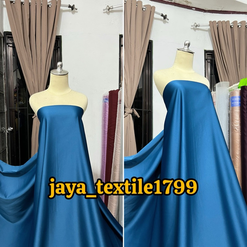Kain Satin Roberto Cavali ORI PREMIUM / SATIN ROBERTO CAVALI / Harga Persetengah meter