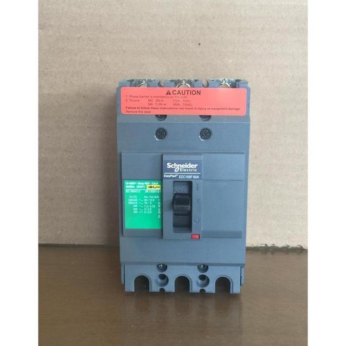 Promo MCCB/ NFB EZC 100F 60A Schneider Diskon