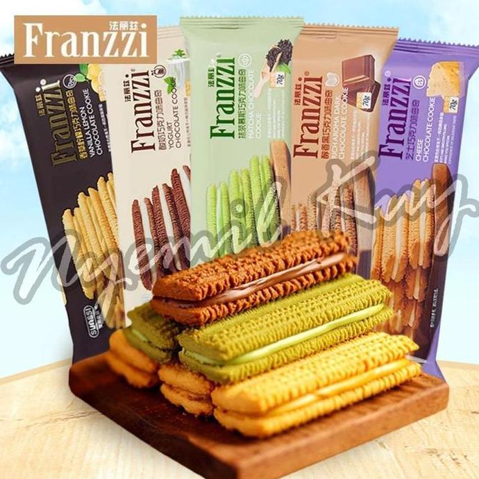 Biscuit Sunssie Aneka Rasa - Franzzi Sunssie Mini Pack - Franzzi Cookies 70g - Franzzi Biscuit Mini 