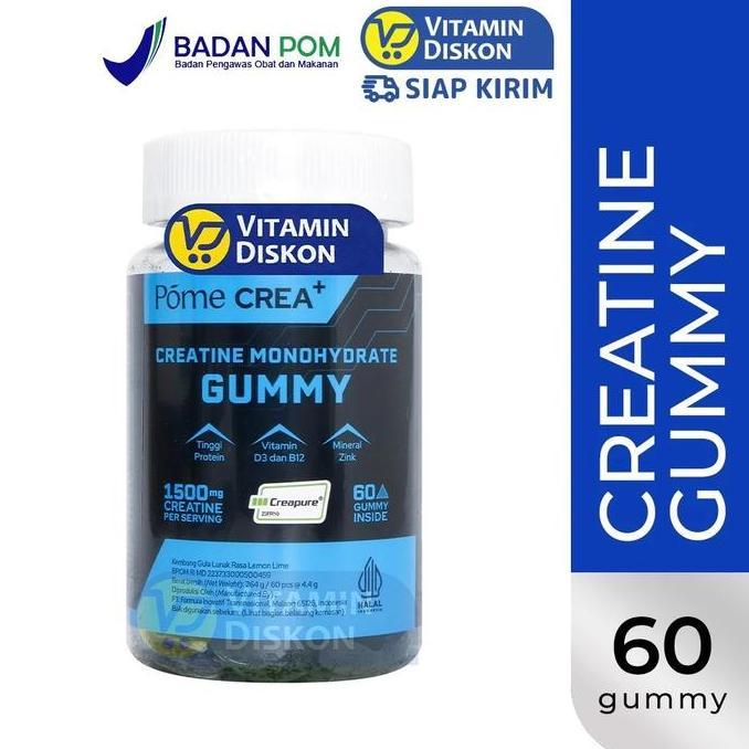 POME CREA+ CREATIN MONOHYDRATE GUMMY