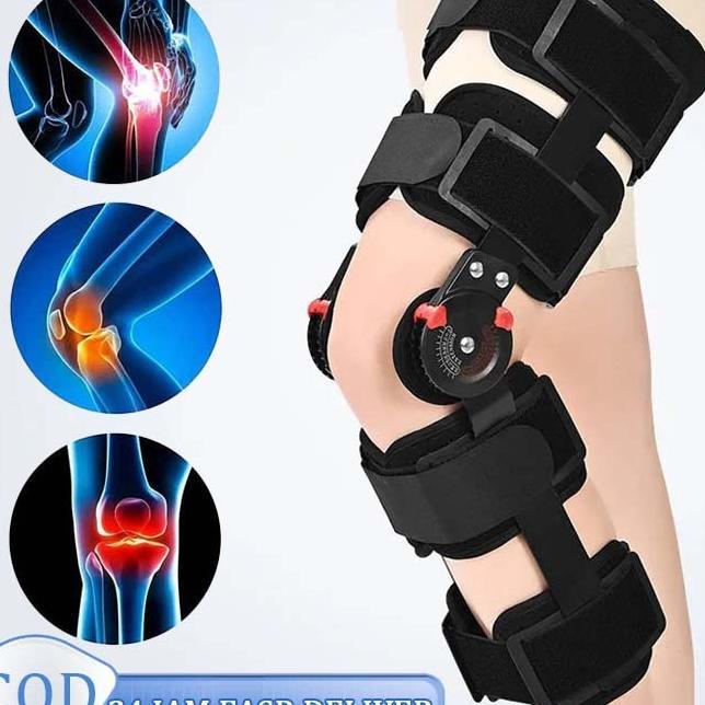 Penyangga Lutut Osteoarthritis Alat Lutut Terapi Penyangga Terapi Lutut Adjustable