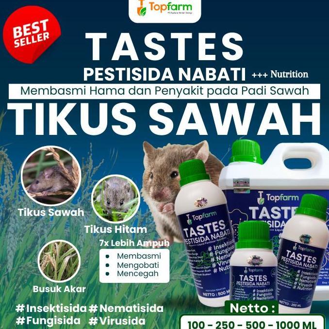 Tation- Obat Hama Tikus / Obat Semprot Tikus Sah / Pestisida Tanaman Padi / Obat Pembasmi Tikus Padi
