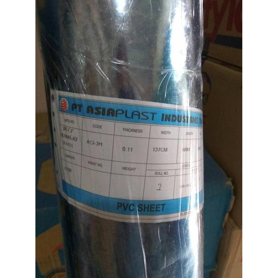 Savez- Plastik Bening Tebal Roll / Plastik Mika Pvc Meteran