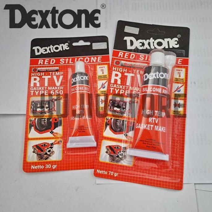 Giun- Dextone Lem Gasket Rtv Dextone Red Sealant Dextone Lem Paking