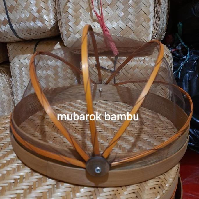 Esdri- Tudung Saji Bambu/Tampah Kelambu Oval-Kecil