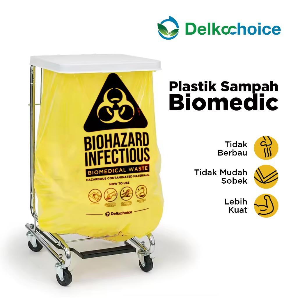 Kantong Plastik Sampah Pack Roll Tebal Trash Bag Premium Besar Termurah Delkochoice