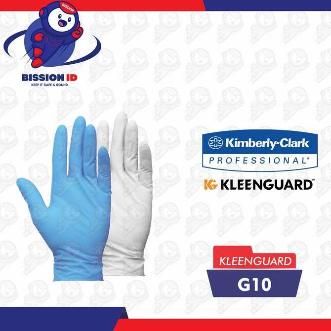 KLEENGUARD* G10 Flex Blue Nitrile Gloves size 9