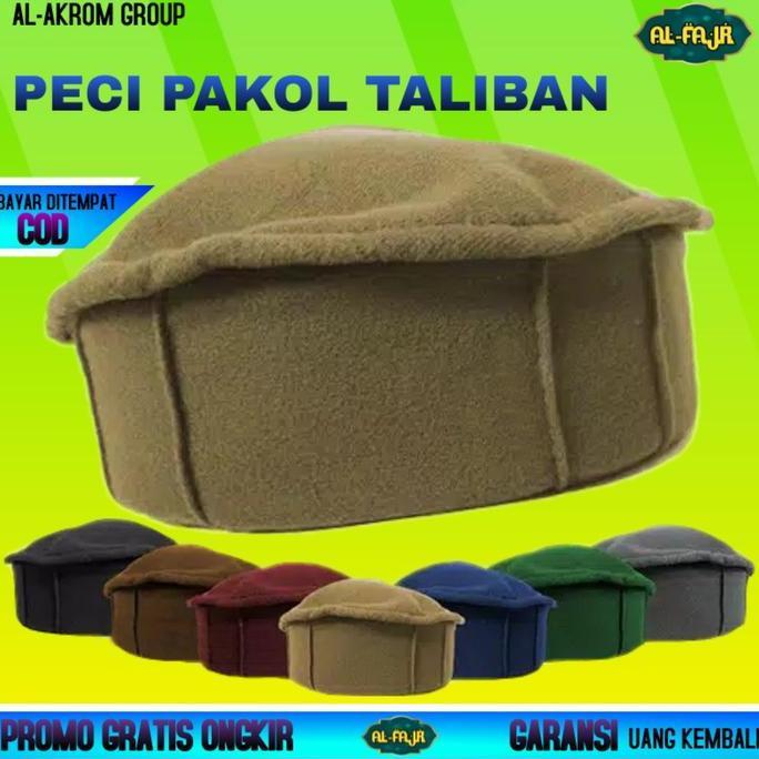 DF312 - Peci Pakol / Peci Pakol Taliban / Peci Pakol Afganistan / Kopiah Pakol