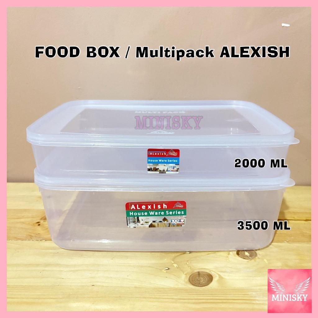 Toples Diana Multipack Alexish 3500 Ml Toples Kontener Plastik Box Kontener Kue