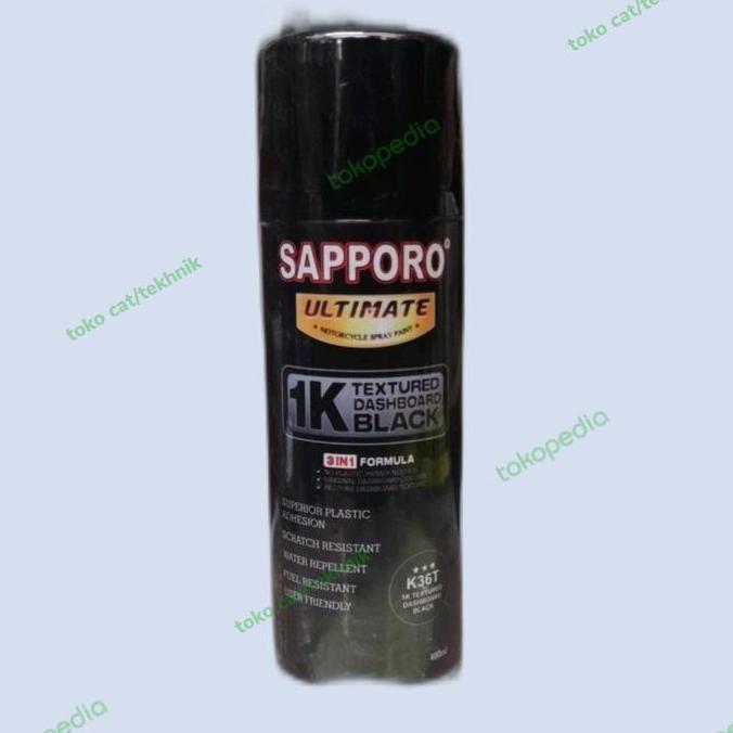 K36T 1K Textured Dashboard Black Sapporo
