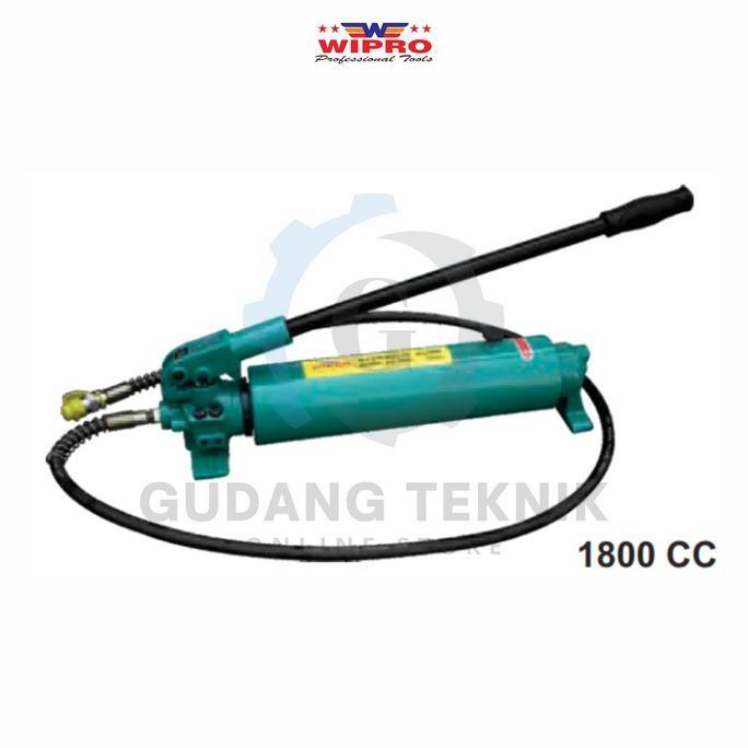 LAMPOM Pompa Hidrolik Manual 1800cc WIPRO PH-1800 / Hydraulic Hand Pump WIPRO