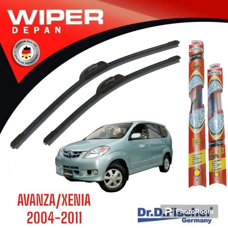 WIPER  FRAMELESS MOBIL AVANZA XENIA 2004 2005 2006 2007 2008 2009 2010 2011 Dr D Fischer 20" 16"
