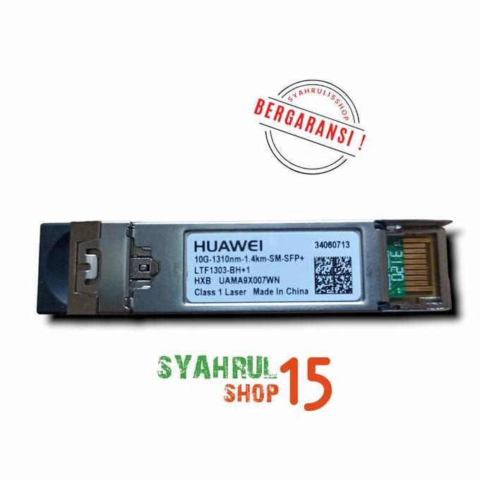 Wettre- Sfp Huawei 10G-1310Nm-1.4Km-Sm-Sfp+ Compatible Mikrotik Dan Cisco